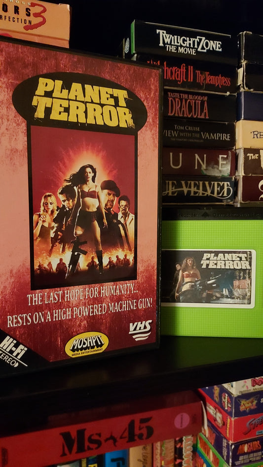 Grindhouse's Planet Terror Artpiece VHS