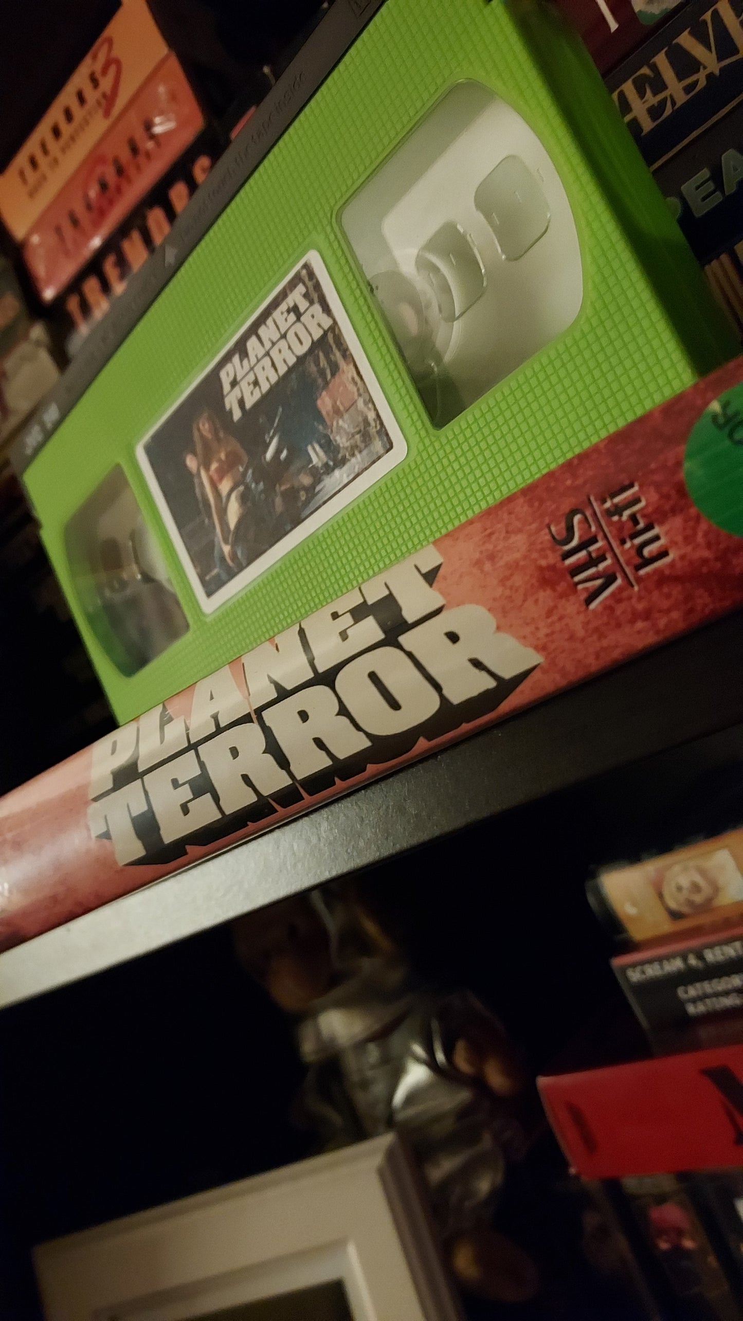 Grindhouse's Planet Terror Artpiece VHS