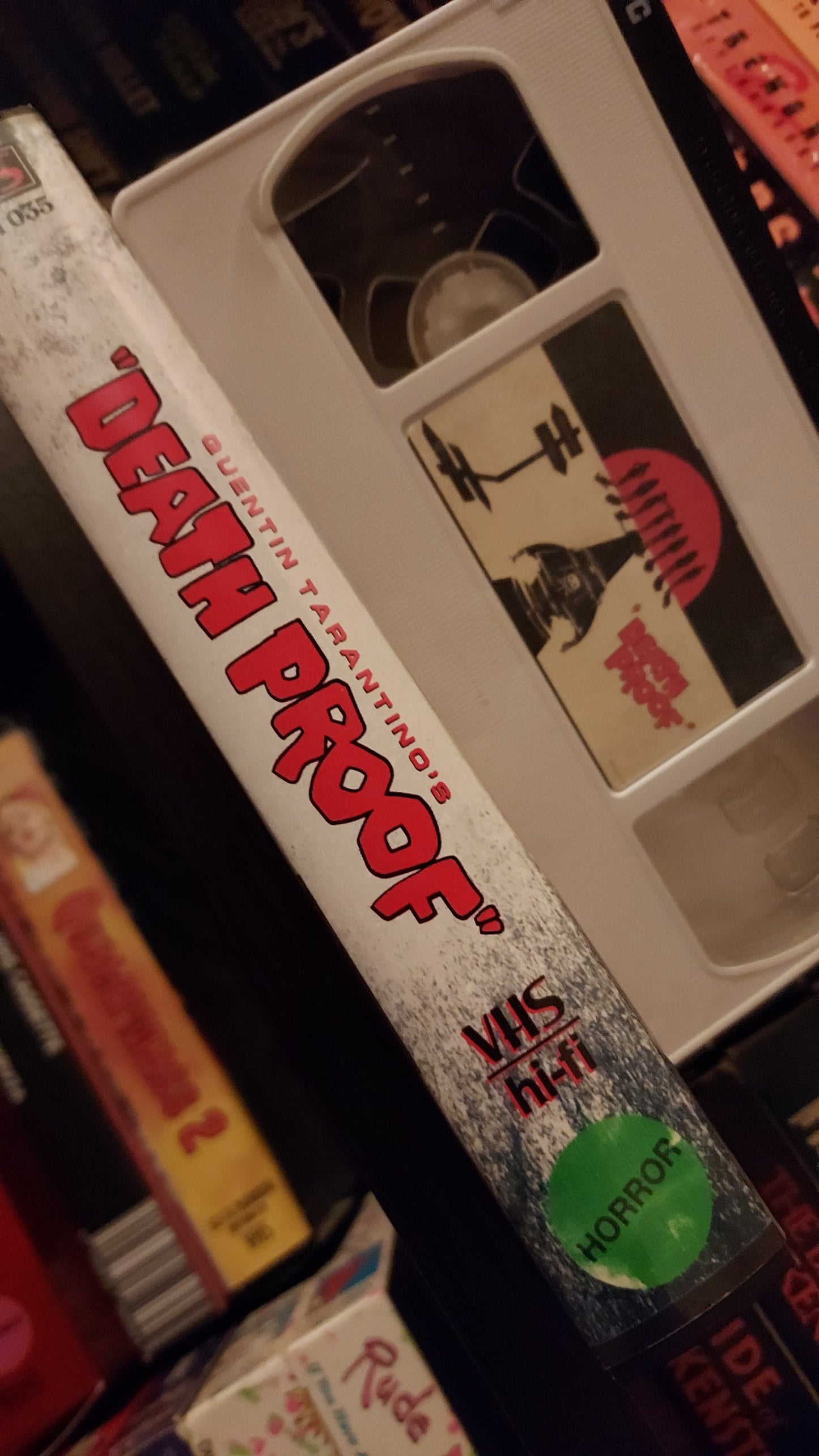 Grindhouse's Death Proof Artpiece VHS
