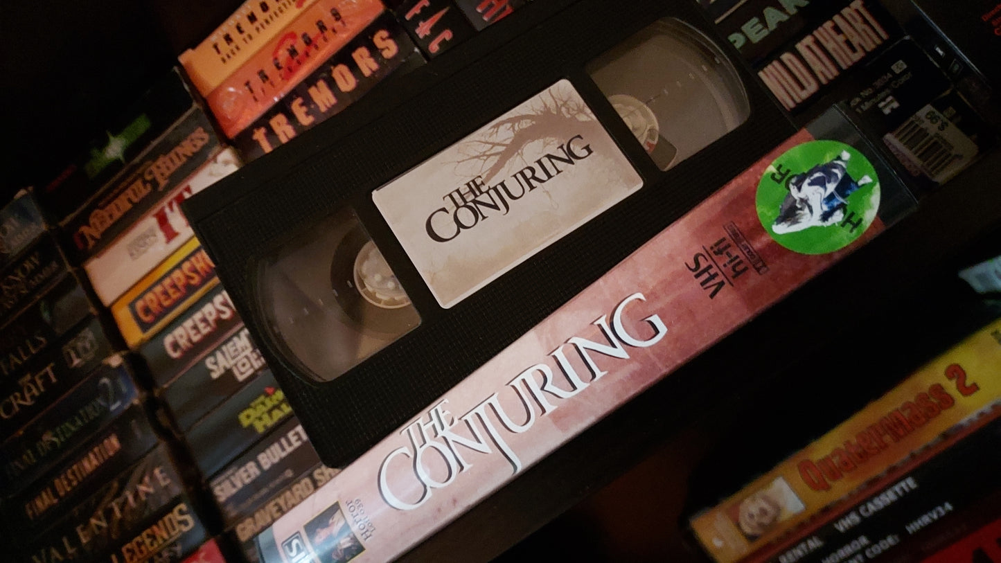 The Conjuring Artpiece VHS