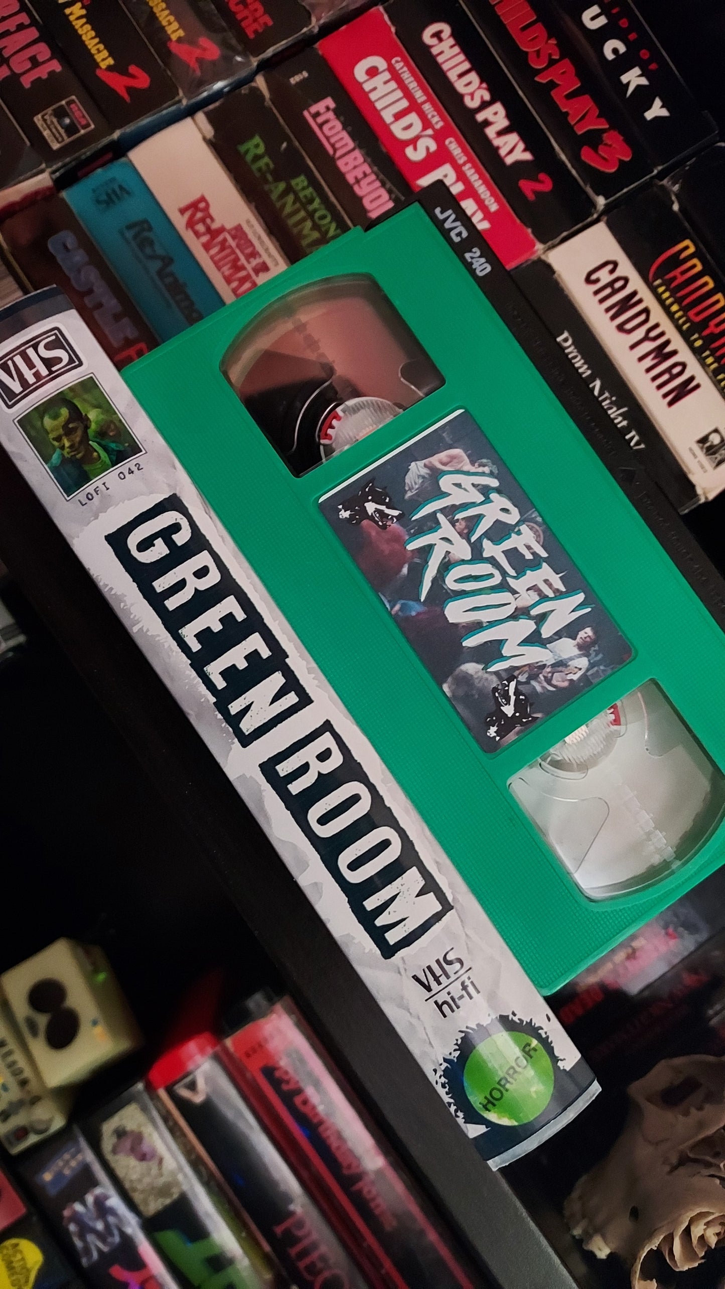 Green Room Artpiece VHS
