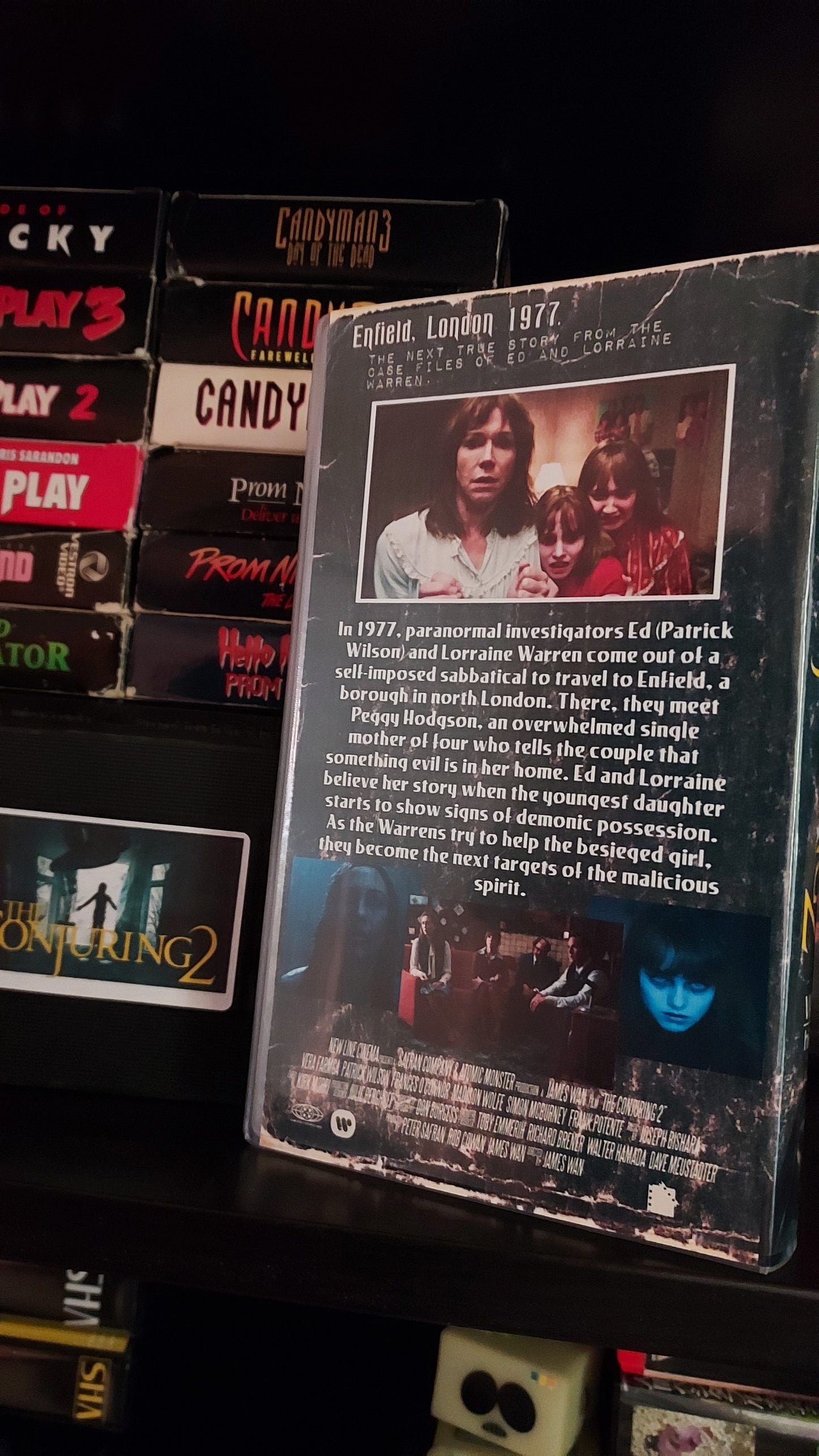 The Conjuring 2 Artpiece VHS