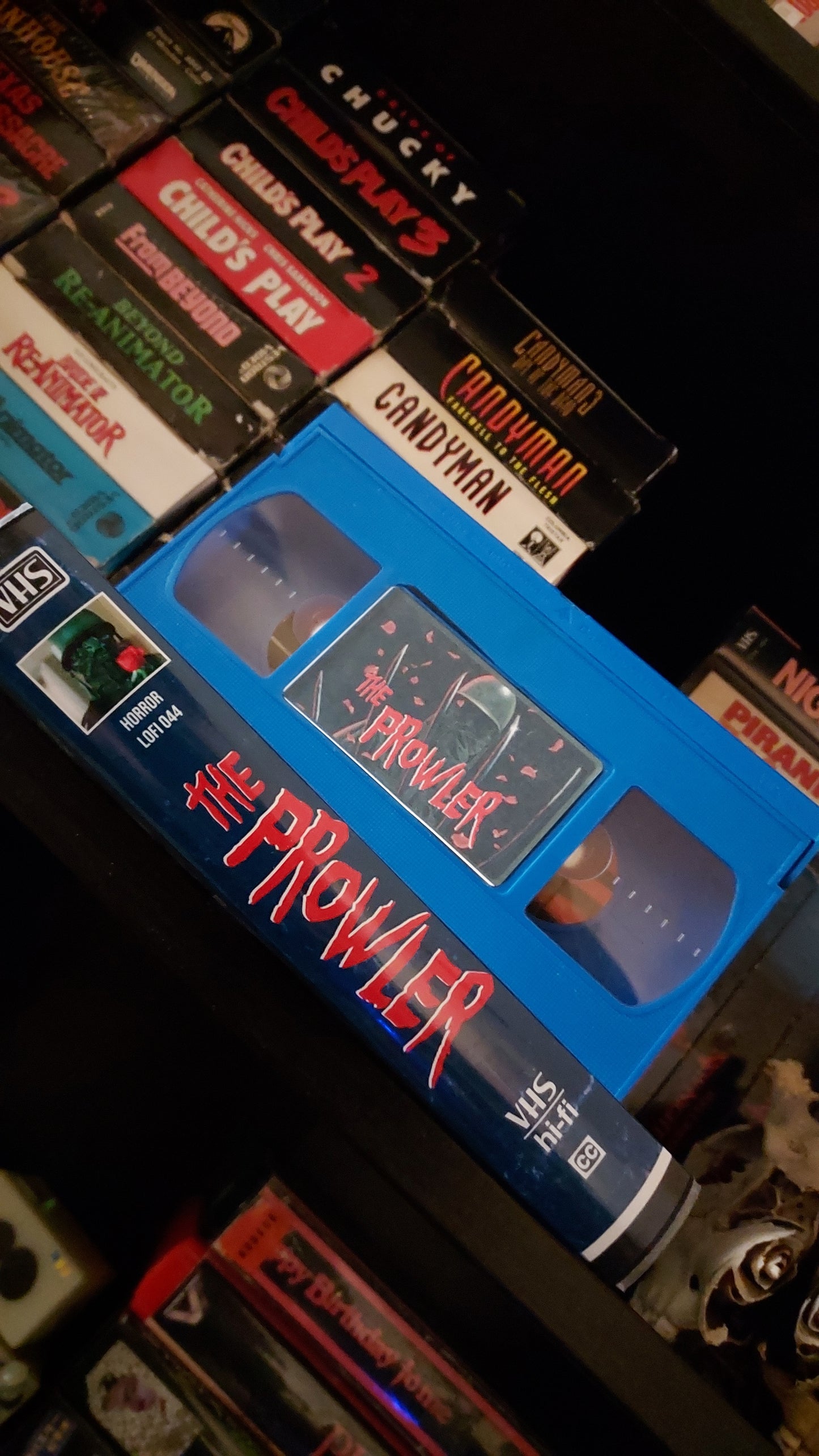 The Prowler Artpiece VHS
