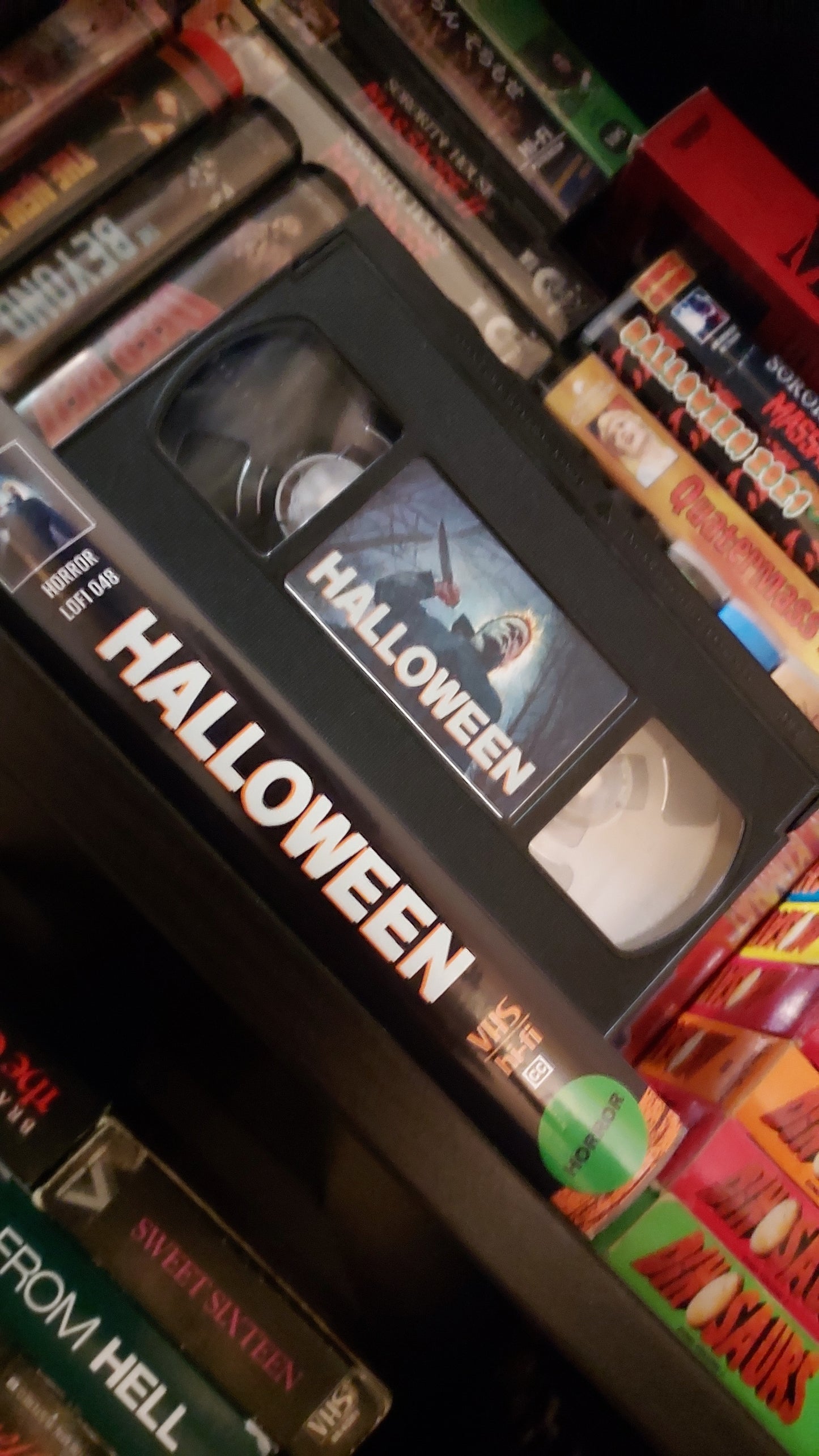 Halloween 2018 Artpiece VHS