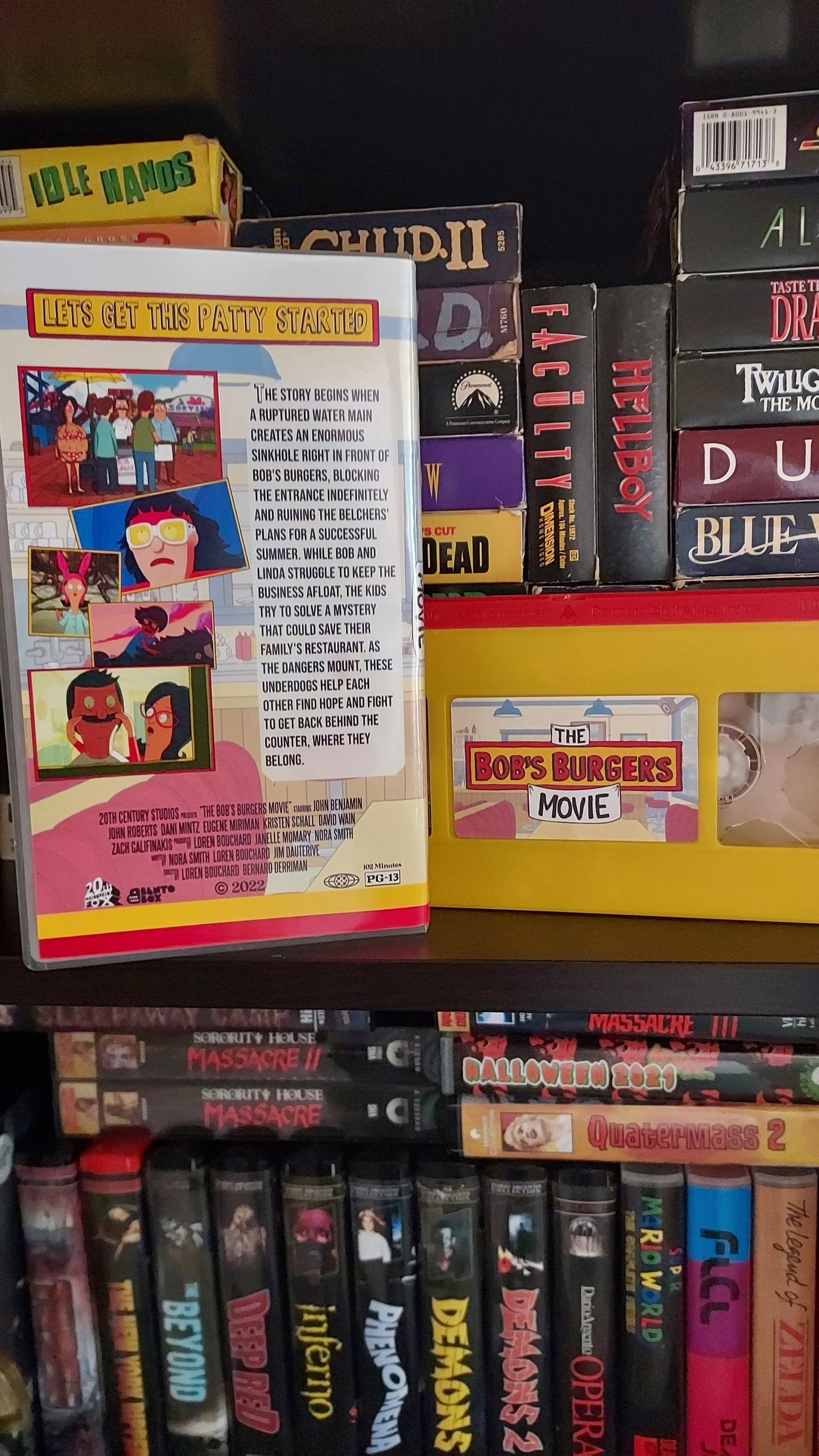 Bob's Burgers: The Movie VHS ARTPIECE