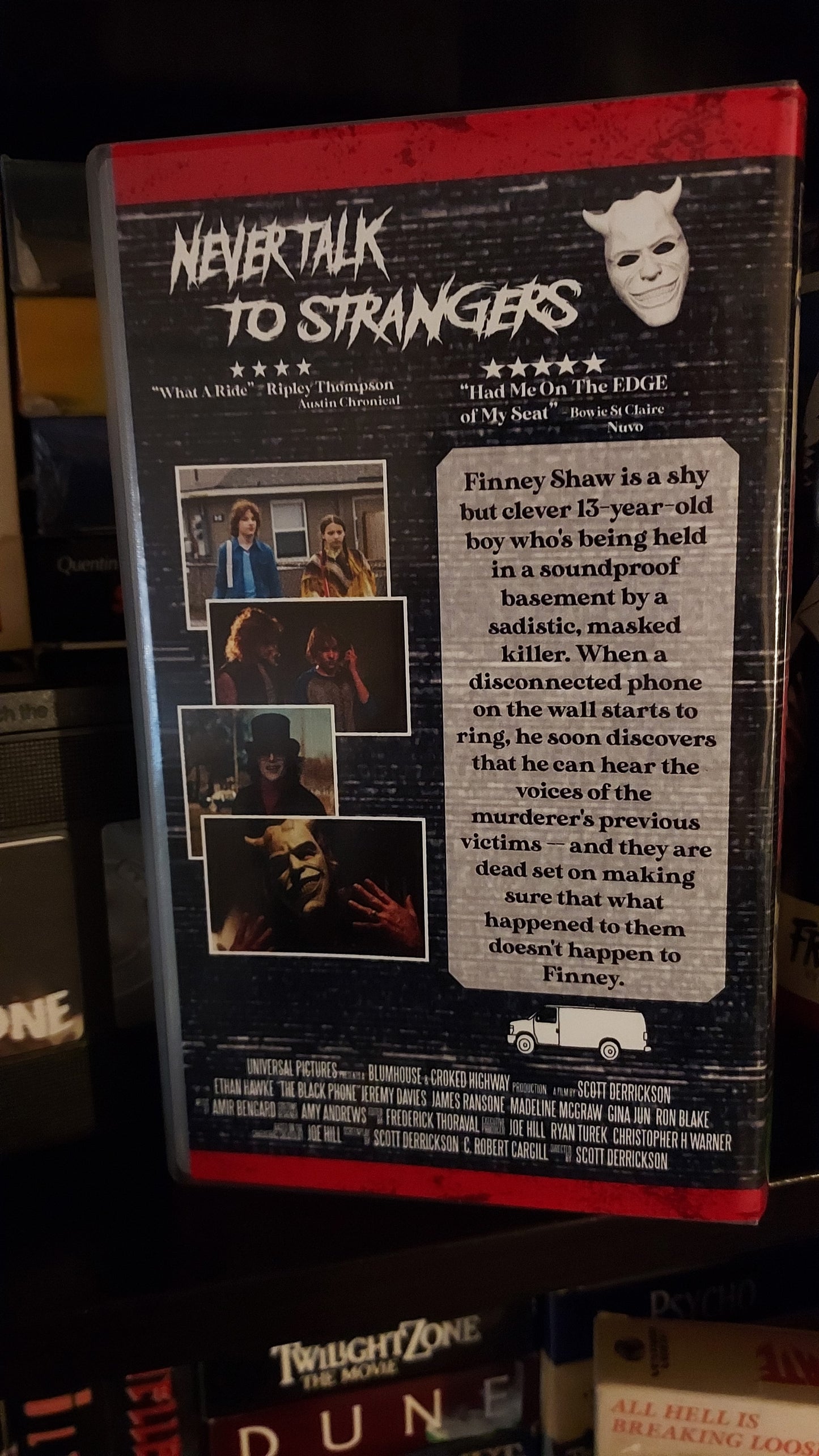 The Black Phone Artpiece VHS