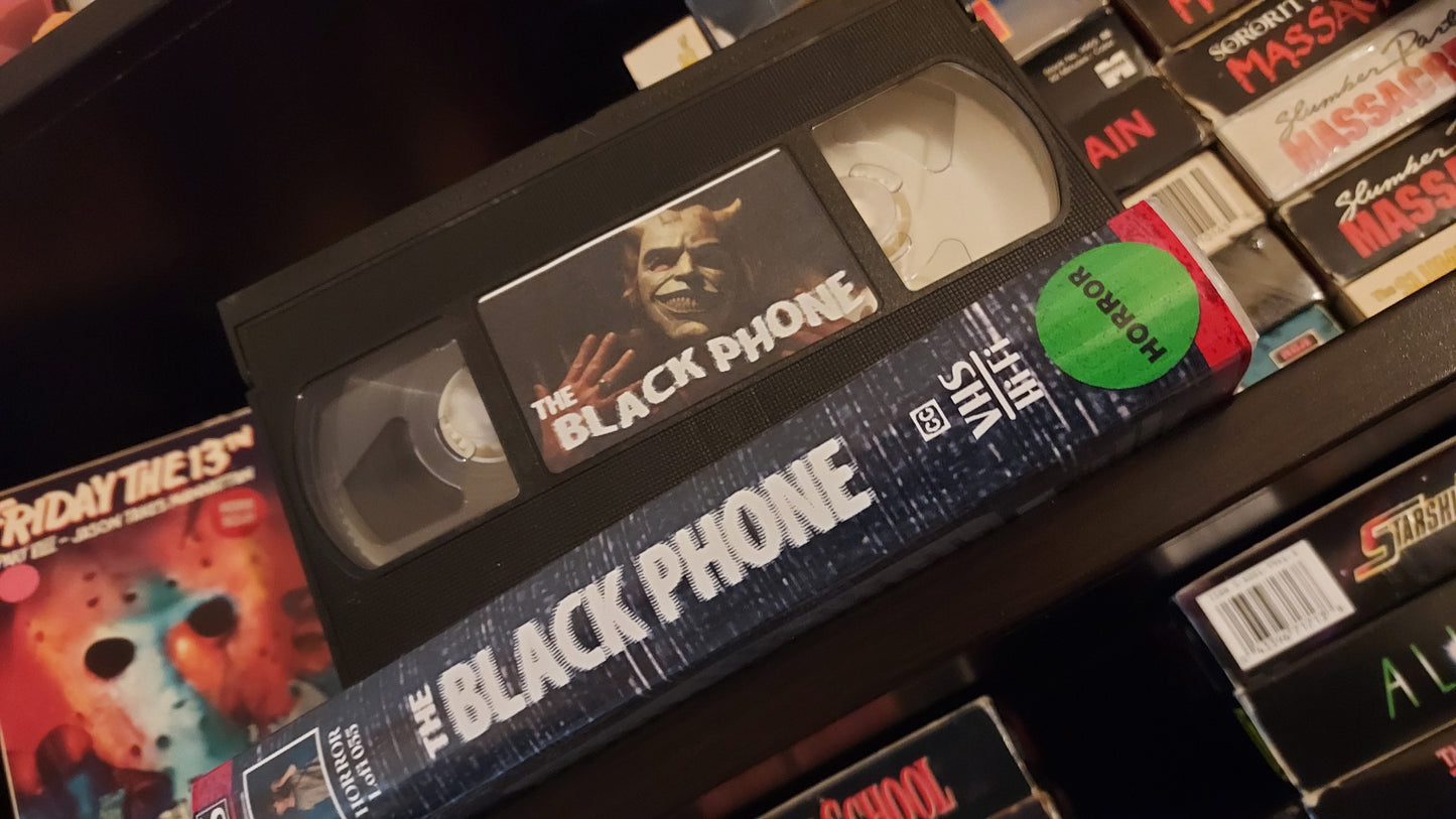 The Black Phone Artpiece VHS