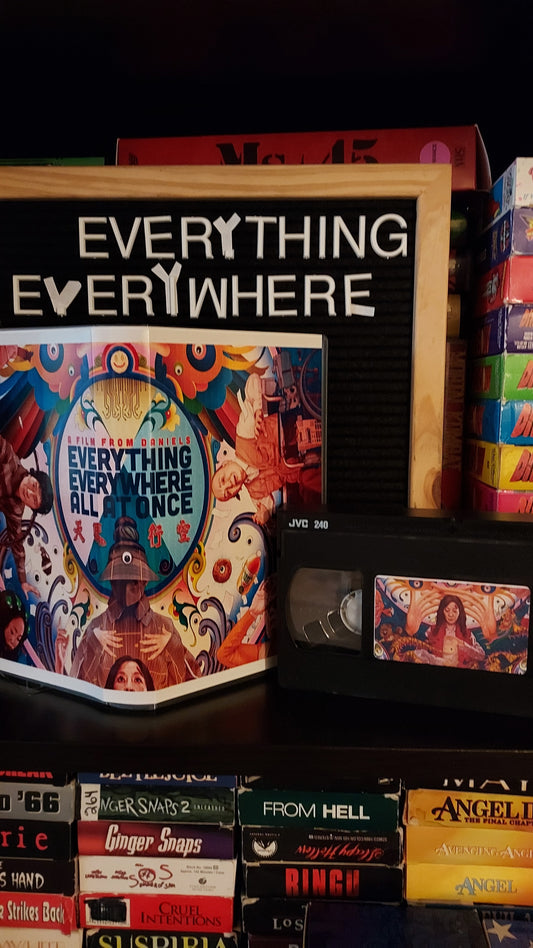 Everything, Everywhere, All The Time Artpiece VHS