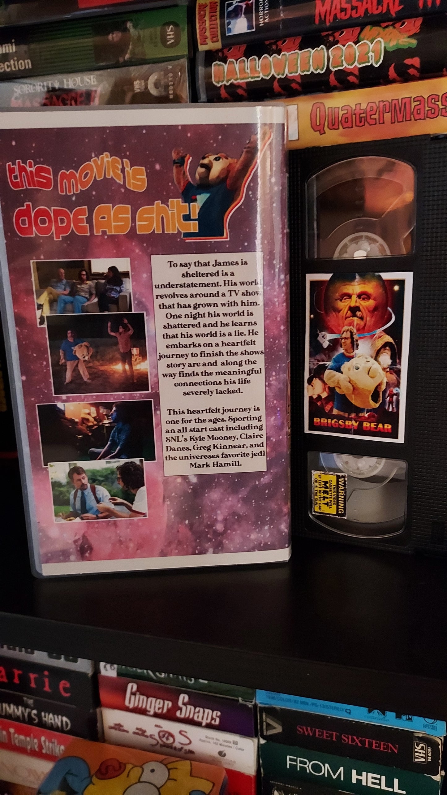 Brigsby Bear Artpiece VHS