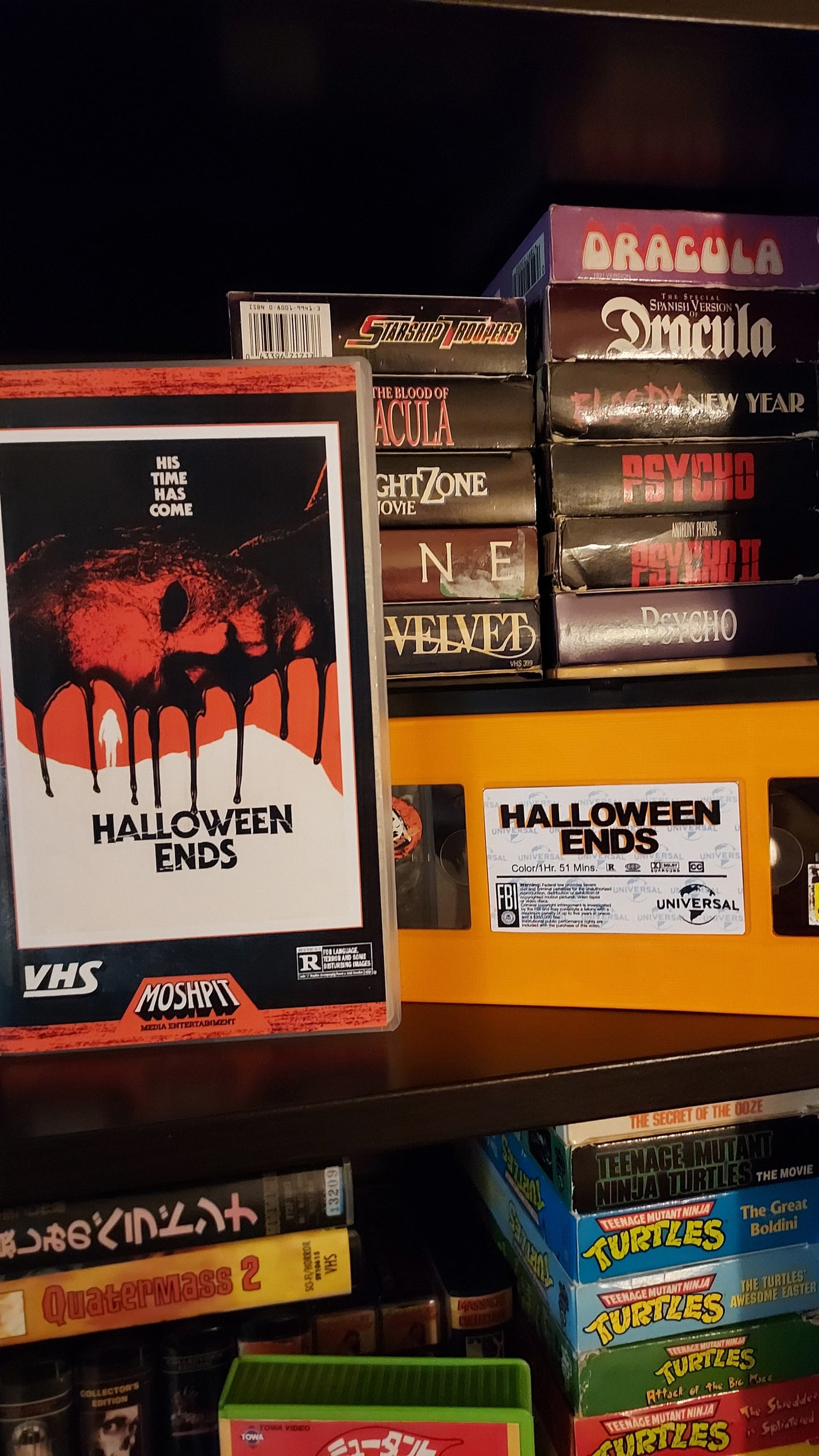 Halloween Ends Artpiece VHS