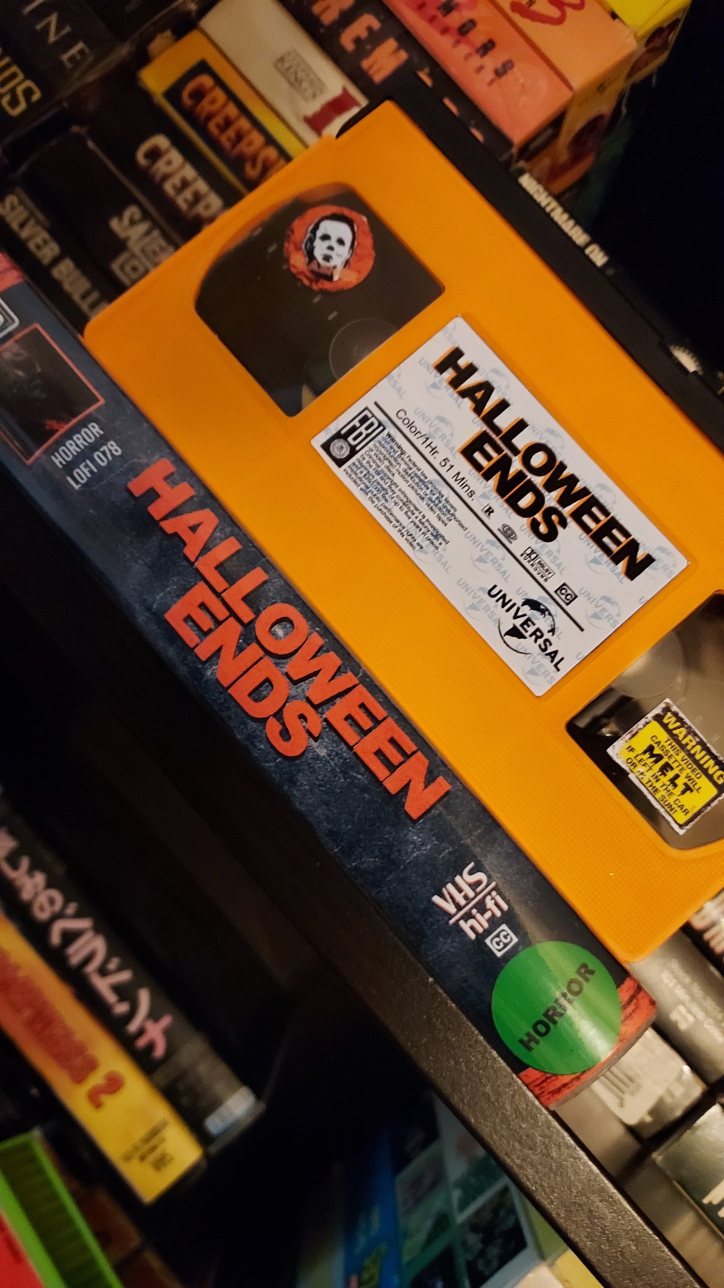 Halloween Ends Artpiece VHS