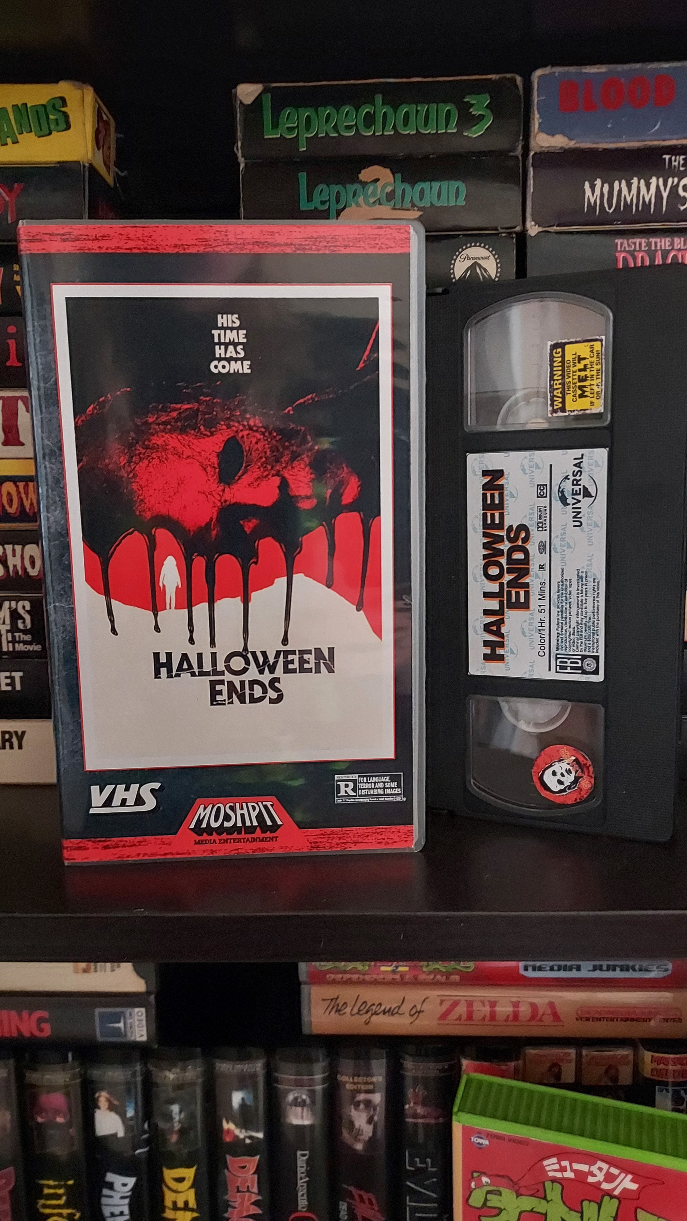 Halloween Ends Artpiece VHS – MOSHPIT MEDIA