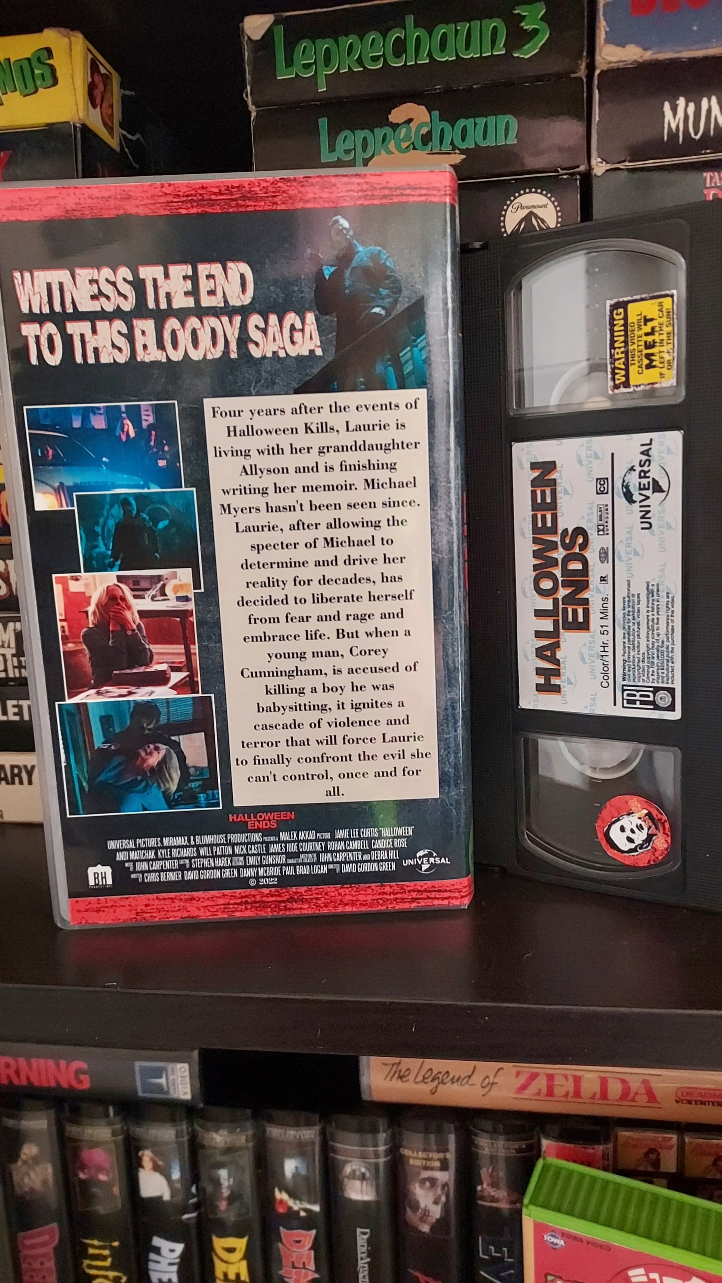 Halloween Ends Artpiece VHS