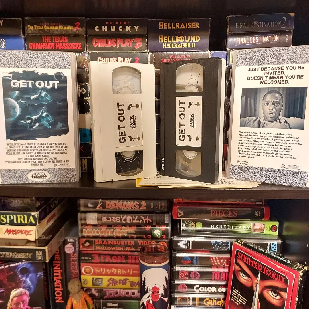 Get Out "Artpiece" VHS
