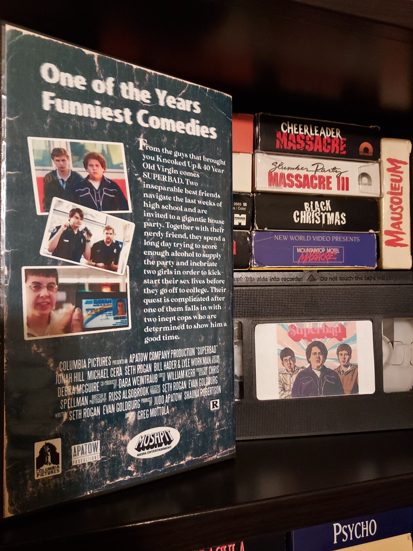 Superbad VHS Artpiece