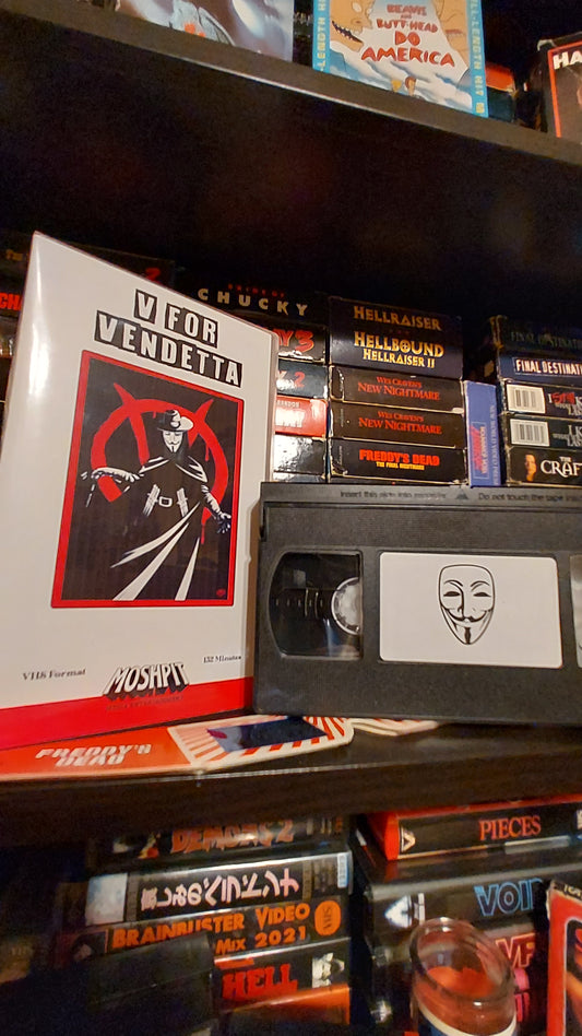 V for Vendetta "Artpiece" VHS