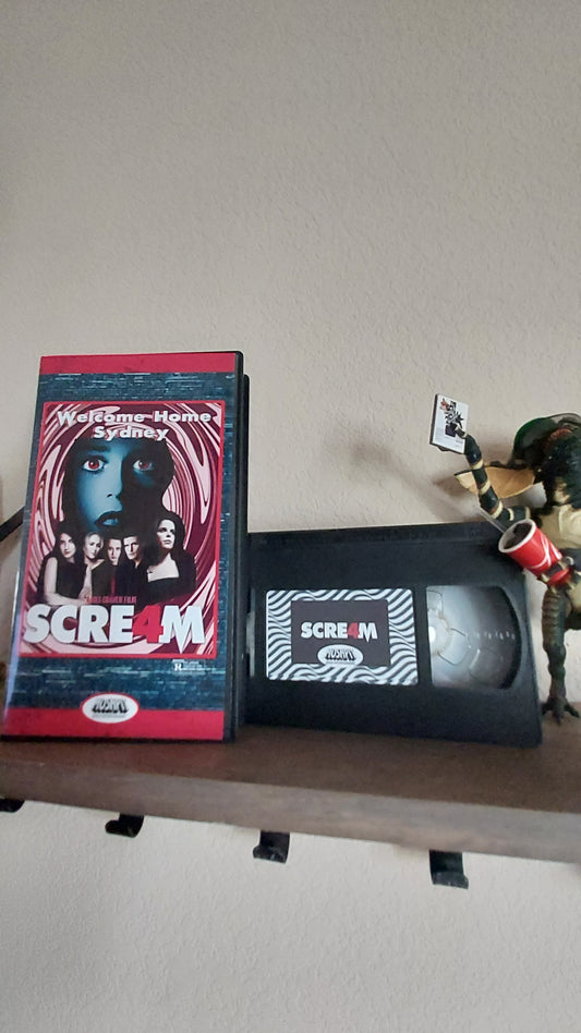 Scream 4 Artpiece VHS