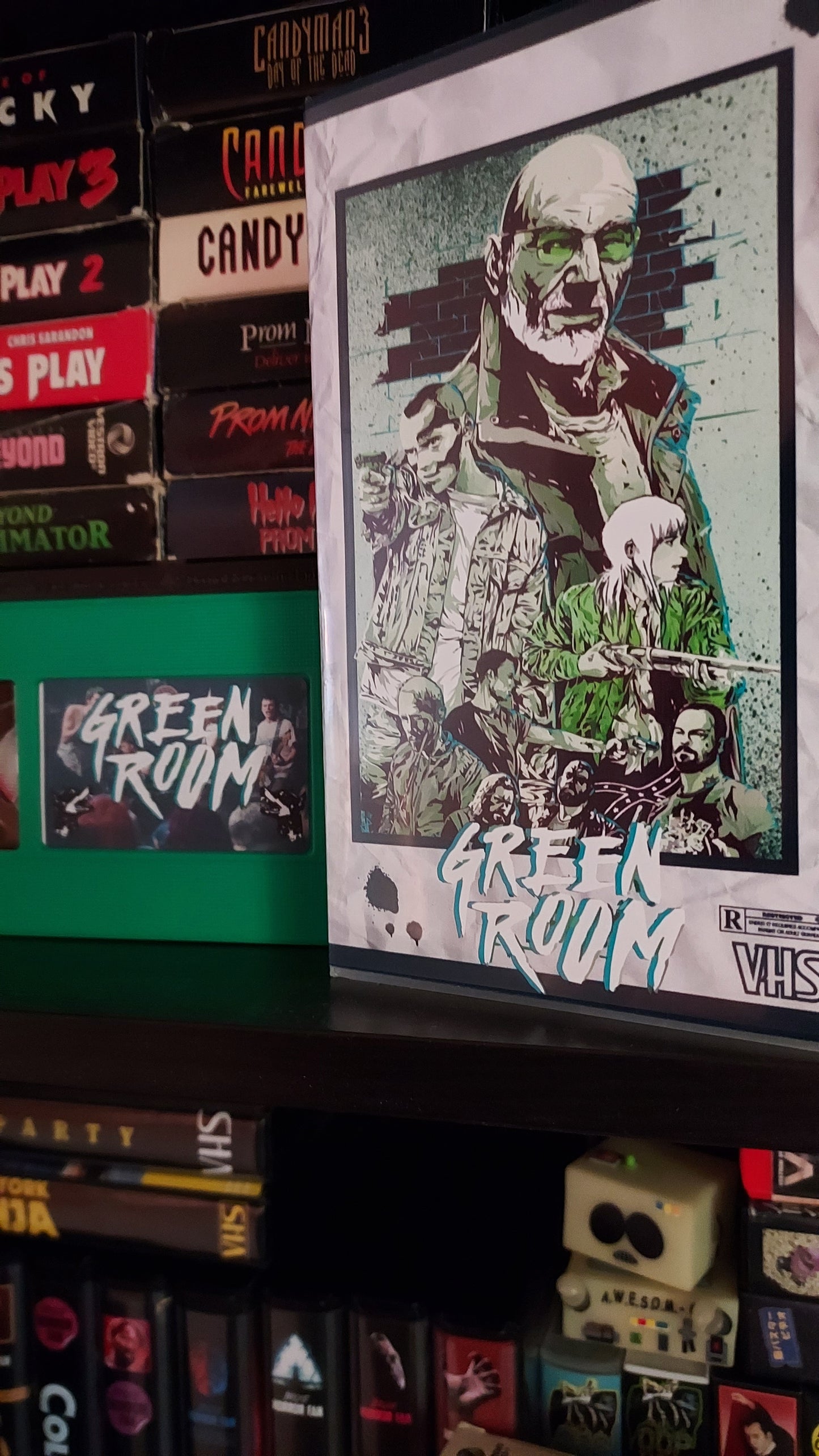 Green Room Artpiece VHS