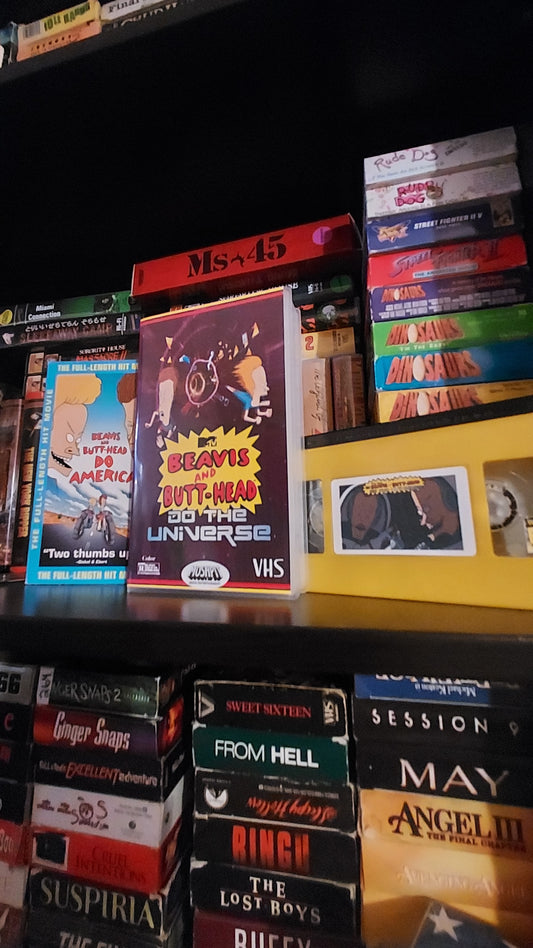 Beavis and Butthead Do The Universe Artpiece VHS
